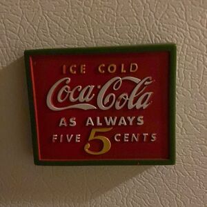 Vintage Coke Magnet from 90s